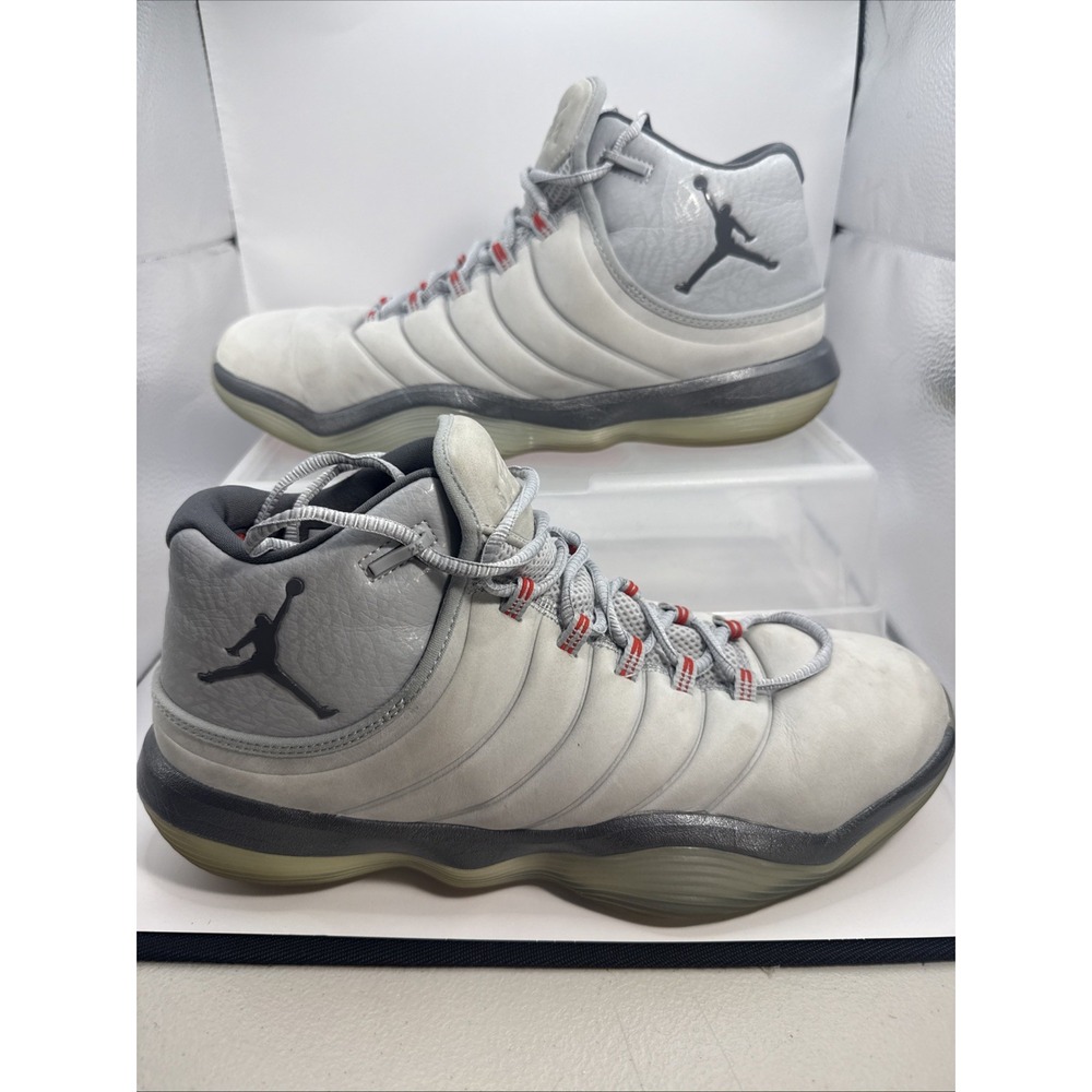 Nike Air Jordan Super Fly 2017 Gray Men Size US 11 Excellent Clean 921203-015